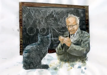 Porträt von Erwin Schrödinger (1887-1961)
