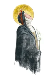 Porträt der hl. Katharina von Siena