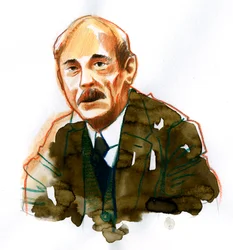 Porträt des Schriftstellers Paul Valery