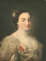 Porträt einer jungen Frau, ca. 1760