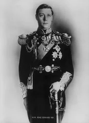König Edward VIII (s/w Foto)