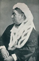 Die Königin im Alter von sechsundsechzig Jahren, um 1885, 1901