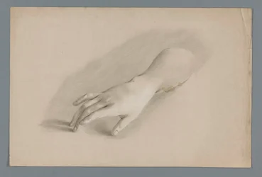 Gipsmodell einer Hand