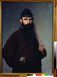 Porträt des Künstlers Alexander Litovtschenko