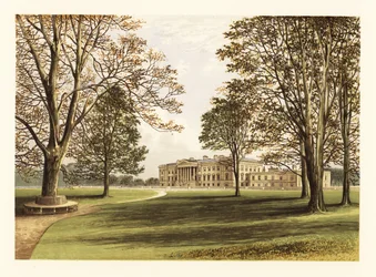 Hamilton Palace, Lanarkshire, Schottland, 1880 (Gravur)