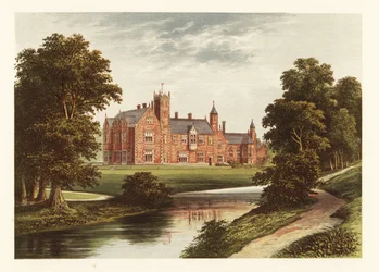 Thicket Priory, Yorkshire, England, 1880