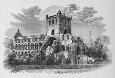 Von Südosten, Jedburgh Abbey, ca. 1880, 1897