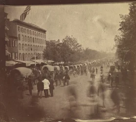 [Große Armeebesichtigung, Washington, D.C.], Mai 1865