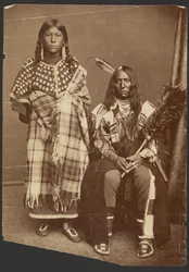 [Unidentifiziertes indianisches Paar]