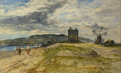 Broughty Castle, ca. 1860