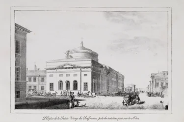 Die Kirche der Freude aller Trauernden, Serie Ansichten von Sankt Petersburg, 1820er Jahre