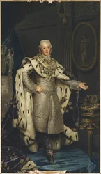 Porträt von König Gustav III. von Schweden