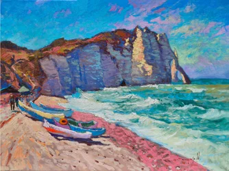 Strandklippen von Etretat