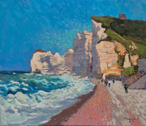 Küstenklippen von Etretat