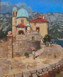 Inselkirche in Montenegro