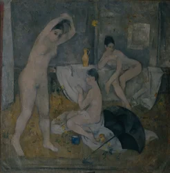 Die Badenden, 1919