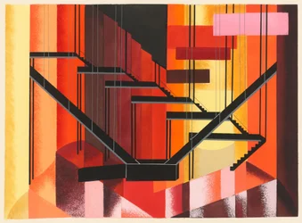 Bühnenbild aus dem Portfolio Décors de Théâtre, 1930