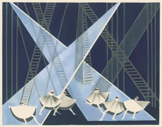Bühnenbild aus dem Portfolio Décors de Théâtre, 1930
