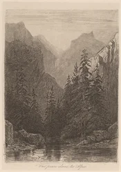 Ansicht in den Alpen