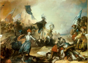 Italienische Kriege: „Schlacht von Marignano, 14. September