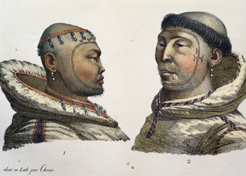 Einwohner von St. Lawrence Island