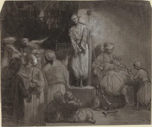 Der Sklavenmarkt [recto]