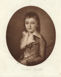 Der Sohn von König Ludwig XVI.