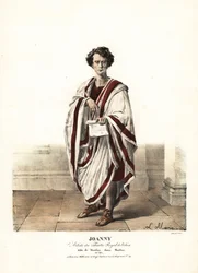 Jean-Bernard Joanny und Manlius in Manlius Torquatus von Marie-Catherine Desjardins, Theatre Royal de l