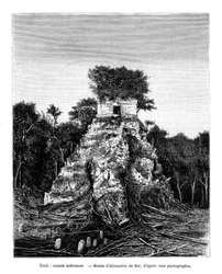 Maya-Ruinen, Tikal, Guatemala