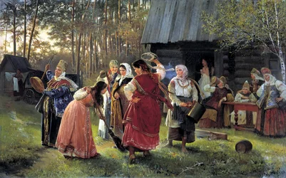 Vorabend der Hochzeit, 1889