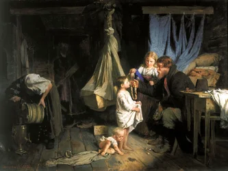 Rückkehr aus der Stadt, 1870