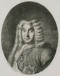 Porträt von Vizekanzler Graf Andrey Ostermann 1687-1747, ca. 1812