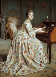 Porträt der Marquise Dubois Mouchet