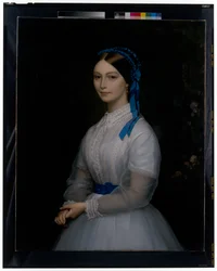 Porträt von Mademoiselle Mathilde de Nédonchel