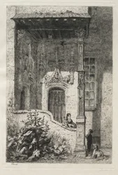 Maison dite de la Reine Blanche, Rue St. Hippolyte