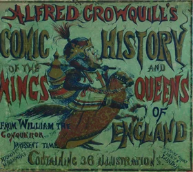 Alfred Crowquills Comic-Geschichte der Könige und Königinnen von England - Vorderseite, 1856