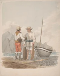 Bootsmann und Medianero von Garachics, Teneriffa