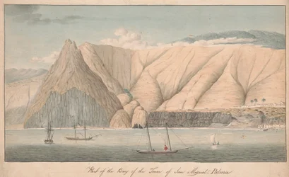 Teil der Bucht der Stadt San Miguel, La Palma