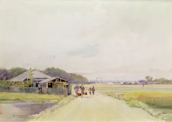 Die Mississippi-Bucht von Yokohama