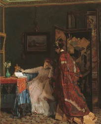 Der Besuch (vor 1869)