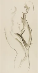 Stehender Akt