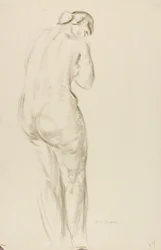 Stehender Akt