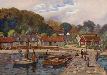 Arild, ein Fischerdorf nahe Mölle