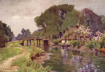 Flatford Bridge, Suffolk