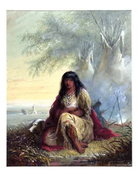 Indianermädchen (Sioux)