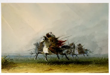 Indianer auf dem Kriegspfad