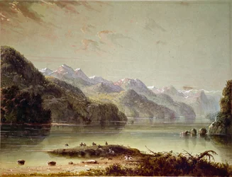 Seeszene (Wind River Mountain)