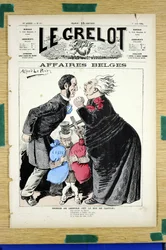 Cover von „Le Grelot“, Nummer 697, Satire in Farben