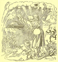Illustration von Alfred Le Pete in Gros-Jean et son cure