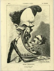 Illustration von Alfred Le Pete in La Charge (1870), Nr. 3